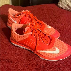 Nike Women's Bright Orange Athletic Shoes